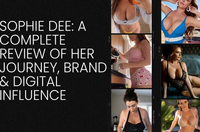 Sophie Dee: A Complete Review of Her Journey, Brand & Digital Influence